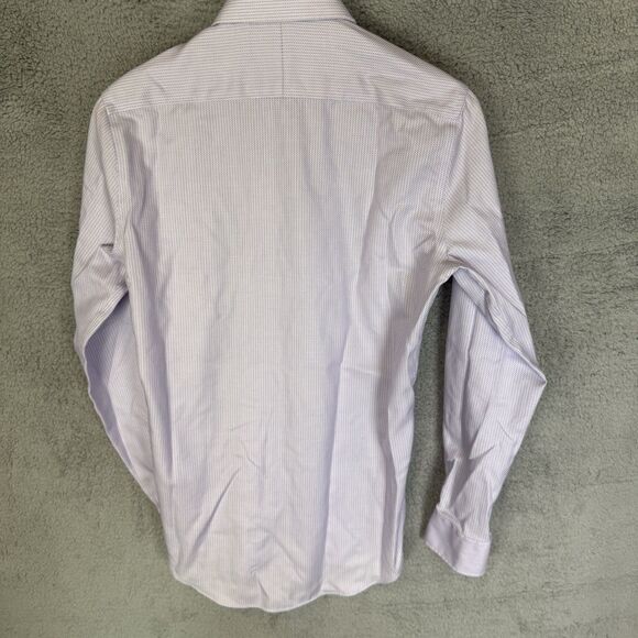 Twillory Shirt Men's S 14.5 32-33 Blue Red Button Up Long Sleeve - Picture 8 of 9